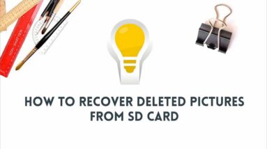 SD Card Photo Recovery: How to Recover Deleted Photos from SD Card  - EaseUS