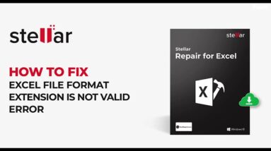 How to Fix "Excel Cannot Open this File Because File Extension is not Valid" Error