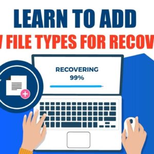 How to add new file types for recovery while using Stellar Photo Recovery?