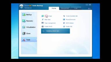How to check image file to ensure the data recovery after backup data with EaseUS Todo Backup?