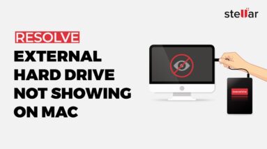macOS Tutorial | External Mac Hard Drive Not Showing on Mac | macOS Big Sur