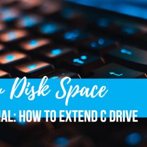 C Drive Low Disk Space? Extend C Drive in 3 Simple Ways!