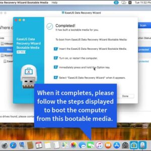 Create Bootable Media of EaseUS Data Recovery Wizard for Mac