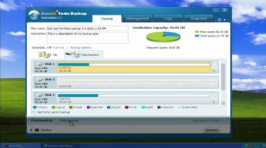 New upgrade EaseUS Todo Backup Workstation 4.5: Windows backup recovery software