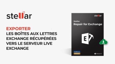 Stellar Repair for Exchange - Exporter boîtes aux lettres récupérées vers le serveur Live Exchange