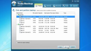 Free system backup software to protect system security - EASEUS Todo Backup