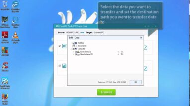 EaseUS PCTrans Free: Transfer your data, setting, software to a new PC