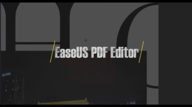 EaseUS PDF Editor - Convert PDF in a Snap