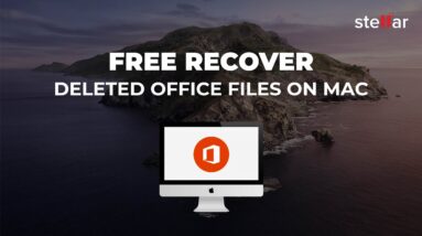 How to Free Recover Deleted Word, Excel, PowerPoint files from Mac | macOS Tutorial