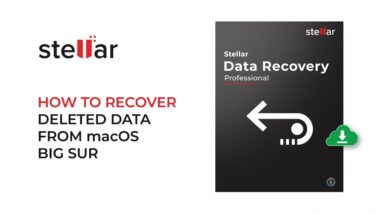Recover delete data from macOS Big Sur (Catalina, Mojave & High Sierra ) startup disk