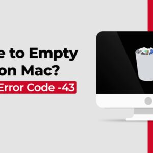 Fix error code 36 on Mac | Unable to Empty trash on macOS