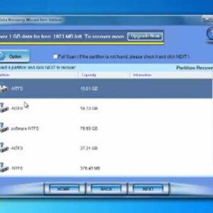 Free partition recovery software to recover data from lost partitions