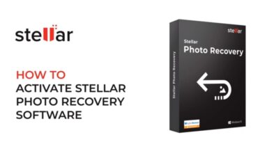 How Do I Activate Stellar Photo Recovery software