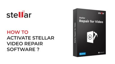 How to Activate Stellar Repair for Video Software?