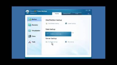 How to backup exchange server with EaseUS Todo Backup?