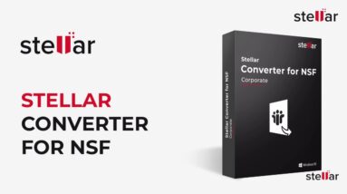 How to Convert NSF to PST with Stellar Converter for NSF