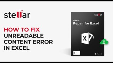 How to Fix Excel Found Unreadable Content Error
