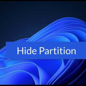 How to Hide and Unhide Partition?