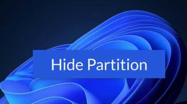 How to Hide and Unhide Partition?