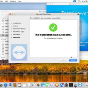 How to install TeamViewer in Mac OS