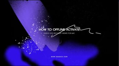 How to Offline Activate EaseUS Data Recovery Wizard for Mac