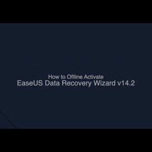 How to Offline Activate EaseUS Data Recovery Wizard Professional v14.2