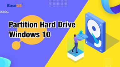 How to Partition Windows 10 Hard Drive(Step-by-Step Video Guide)