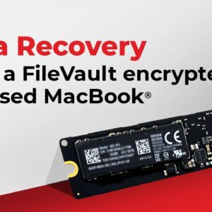 How to recover Data from a FileVault encrypted and erased MacBook® SSD?