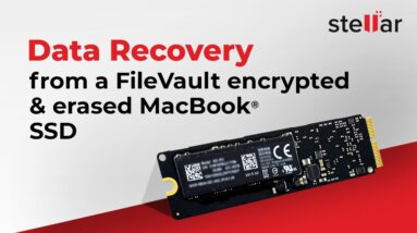 How to recover Data from a FileVault encrypted and erased MacBook® SSD?