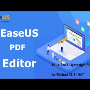 All-in-One & Lightweight PDF Editor for Windows 10/8.1/8/7 - EaseUS PDF Editor