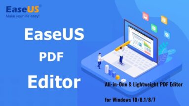 All-in-One & Lightweight PDF Editor for Windows 10/8.1/8/7 - EaseUS PDF Editor