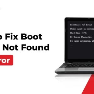 How to Fix Boot Device Not Found 3F0 Error? - Boot Device Not Found Windows 10 hp