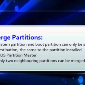 Resize/merge/move partitions with EaseUS Partiton Master Professional.mp4