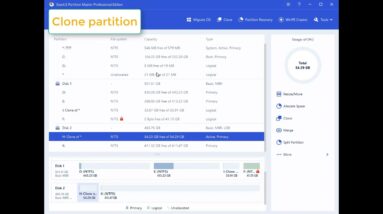 Clone Partition | Clone System Reserved Partition - EaseUS Partition Master