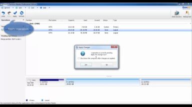 Merage Partitions with EaseUS Partition Master