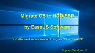 Migrate OS to HDD or SSD