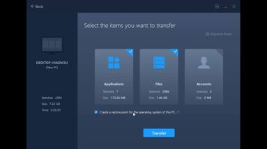 Move Installed Applications with EaseUS Todo PCTrans (Windows 10/8/7/Vista/XP)