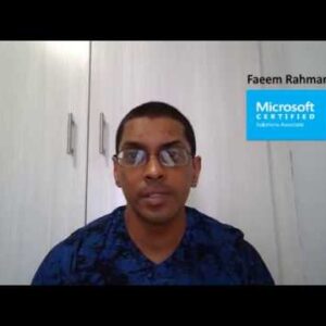 Stellar OST to PST Converter Testimonial by Faeem Rahman (MCSA: Windows Server 2016 Certified)