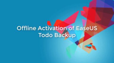 Offliine activation of EaseUS Todo Backup