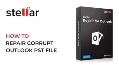How to Repair Corrupt Outlook PST file with Stellar Repair for Outlook software