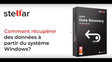 Récupérez les données supprimées à partir du PC Windows avec Stellar Data Recovery Professional