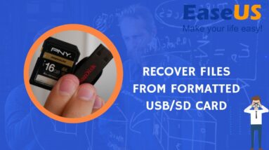 Recover Files from Formatted USB, SD or Memory Card