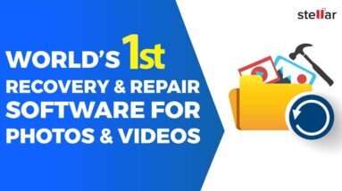 Stellar Photo Recovery Premium : World’s 1st Recovery & Repair Software for Photos & Videos