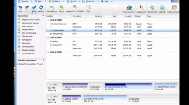 Shrink C drive in Windows 7/8.1/10
