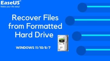 How to Recover Files from Formatted Hard Drive in Windows 11/10/8/7 - EaseUS