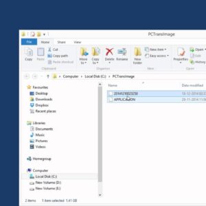 Transfer files, programs from Windows 7 to Windows 8