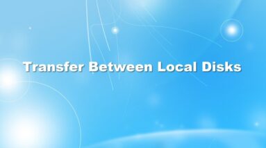 Transfer Local Applications [EaseUS Todo PCTrans]