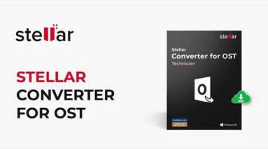 How to convert inaccessible OST to PST with Stellar Converter for OST Technician