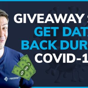 Giveaway $500 Data Rescue Fund to Help You Get Data Back Safely During COVID-19
