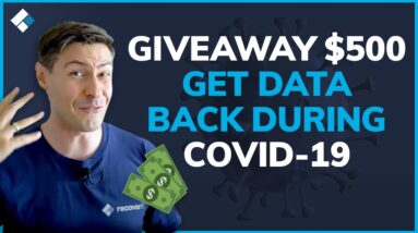 Giveaway $500 Data Rescue Fund to Help You Get Data Back Safely During COVID-19